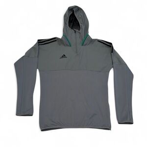 adidas Climate Gray Performance Jacket with Side Zipper Size S